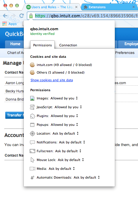 QBO login