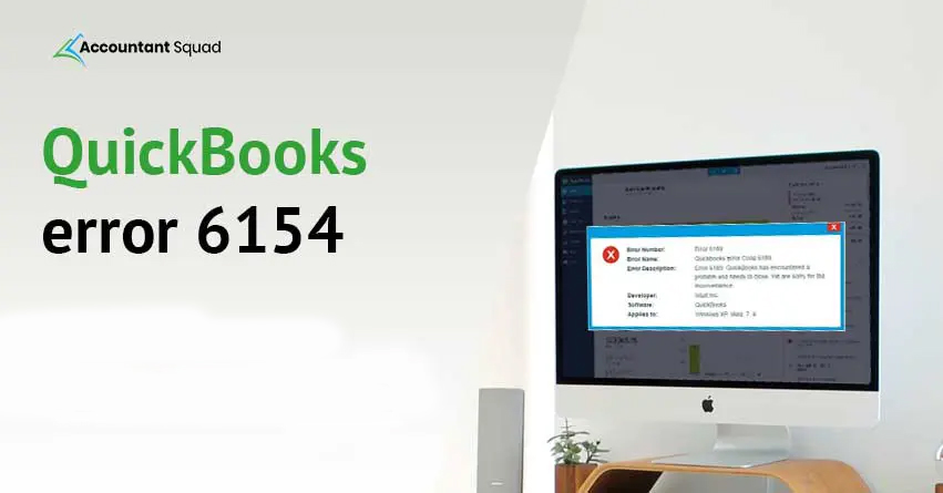QuickBooks error 6154
