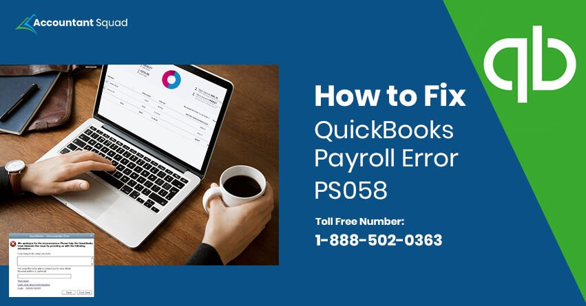 QuickBooks Payroll Error PS058