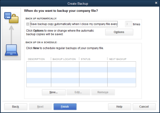 Copy the files of QuickBooks on the Desktop