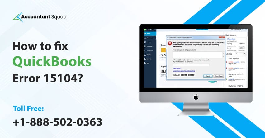 QuickBooks Error 15104